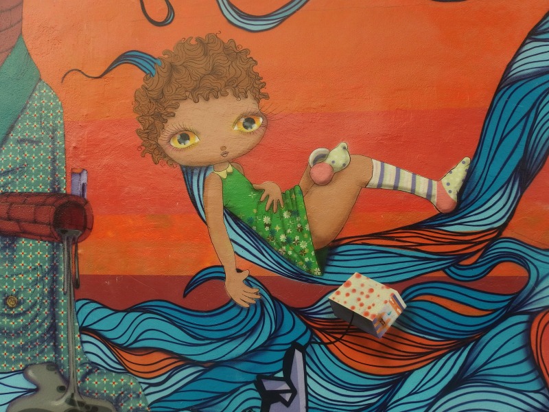 Street art à Miami, Wynwood art district, Os Gemeos
